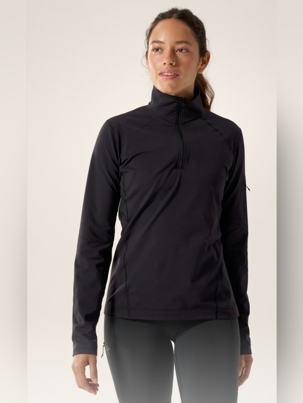 Arc'teryx Covert 1/2 Zip Neck Black size M